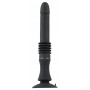 Vibrators ar thrust funkciju un piesūcekni sievietēm, melns 28,5 cm You2Toys