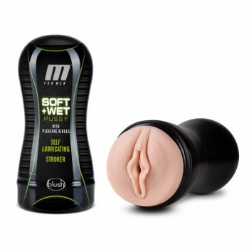 M for Men - Soft and Wet - Pussy with Pleasure Ridges - Self Lubricating St