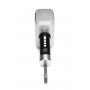 XR Brands - Thunder Stroker Suction Masturbator - Silver & Black