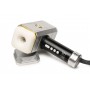 XR Brands - Thunder Stroker Suction Masturbator - Silver & Black