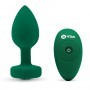 B-Vibe - Vibrating Jewel Plug M/L Emerald - b-Vibe
