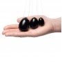 La Gemmes - Yoni Egg Set Black Obsidian (L-M-S) - La Gemmes