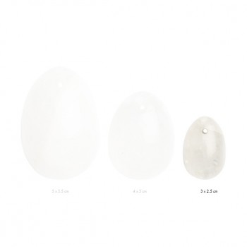La Gemmes - Yoni Egg Clear Quartz (S)