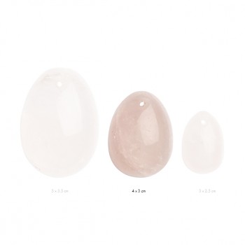 La Gemmes - Yoni Egg Rose Quartz (M)