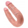 Dubultais dildo miesas krāsā 34,6 cm - king cock