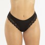 Underneath - Eden Set of 3 Panties - Black - L/XL