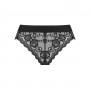 Underneath - Ella Lace Panties - Black - S/M