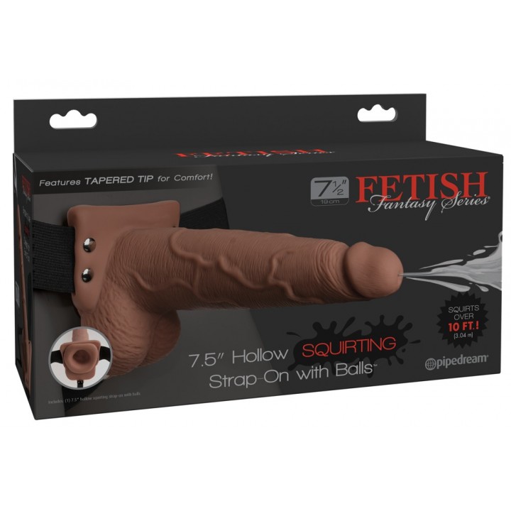 FF 7.5 Hollow Squirting Strap- - Fetish Fantasy Series