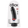 Dildo King Cock 8, melns