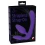 Bezsiksnu Strapons Violets 20cm - Strapless Strap-On
