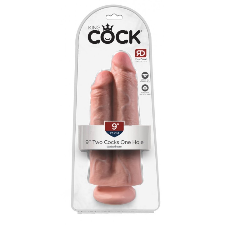 KC 9 Two Cocks One Hole - King Cock