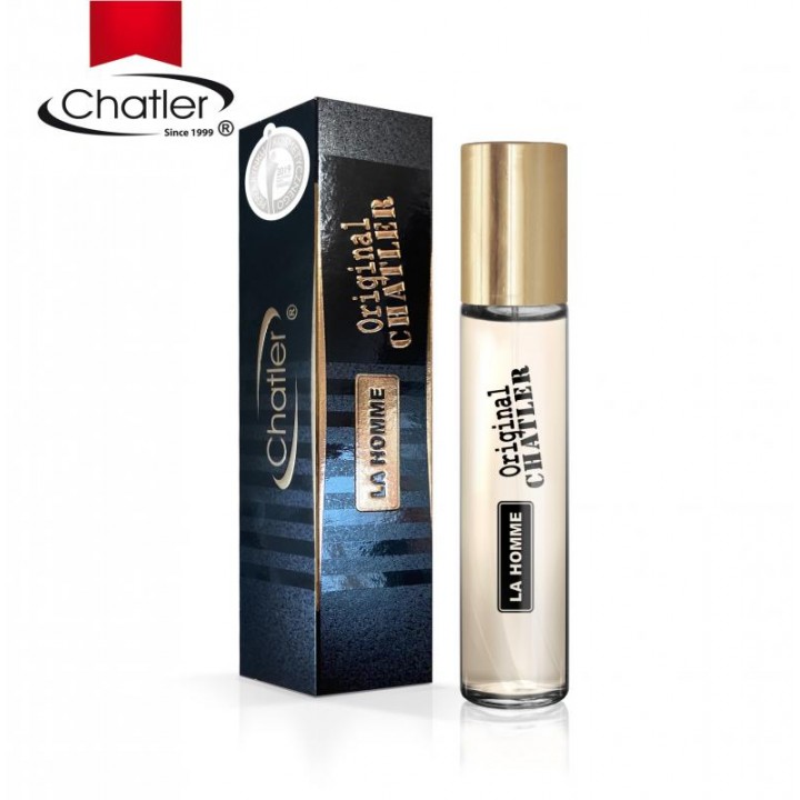 Original Chatler La homme For Men Perfume - 30 ml - Chatler Eau de Parfum