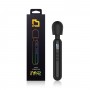 BLAQ - Digital Super Wand Vibrator - Black