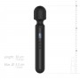 BLAQ - Digital Super Wand Vibrator - Black