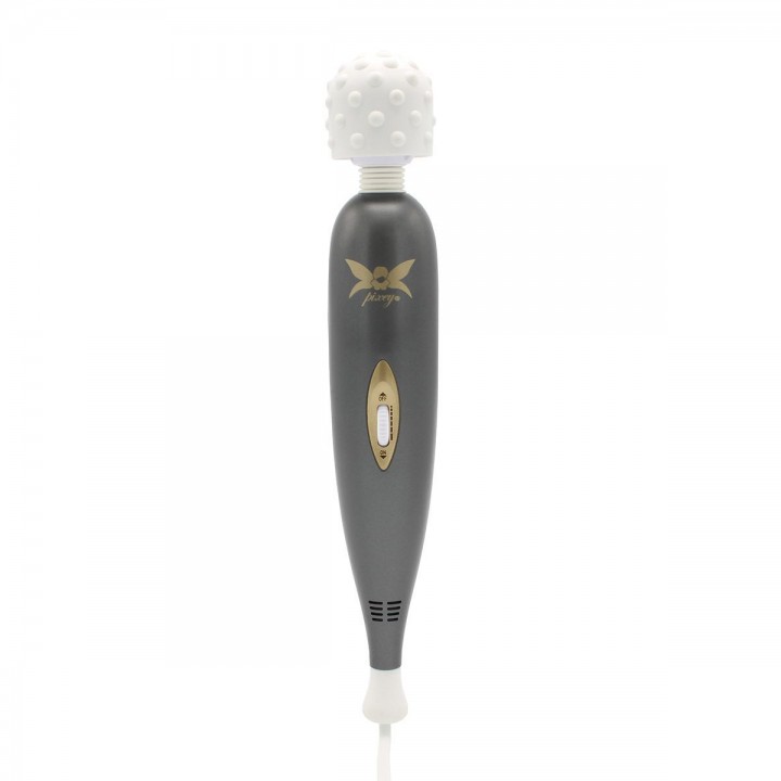 Vibrators Pixey Exceed v2 Wand, pelēks