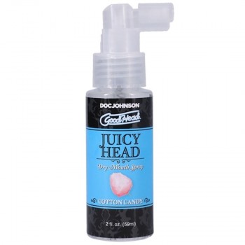 Doc Johnson - GoodHead Juicy Head Dry Mouth Spray - Cotton Candy - 60 ml