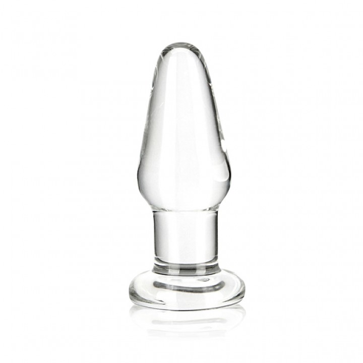 Glas - Glass Butt Plug 8,9 cm - Glas