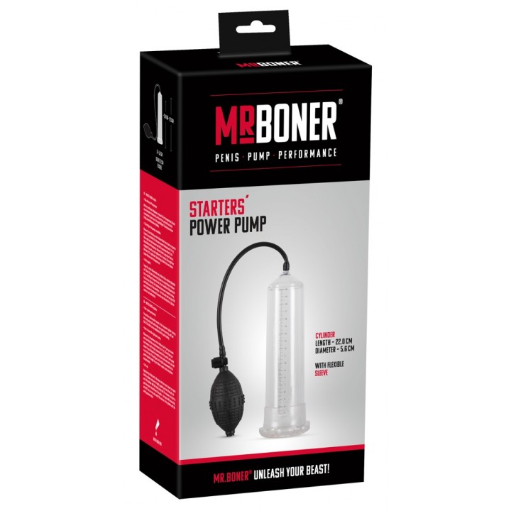 Dzimumlocekļa vakuuma sūknis Starters Power Pump - Mister Boner