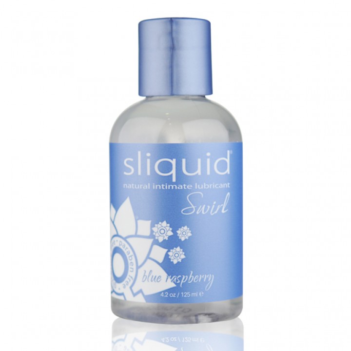 Sliquid - Naturals Swirl Lubricant Blue Raspberry 125 ml - Sliquid