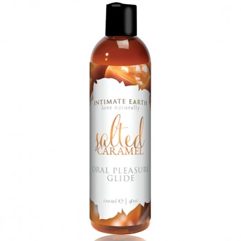 Ūdens bāzes lubrikants ar sāļās karameles aromātu un garšu 120 ml - Intimate Earth