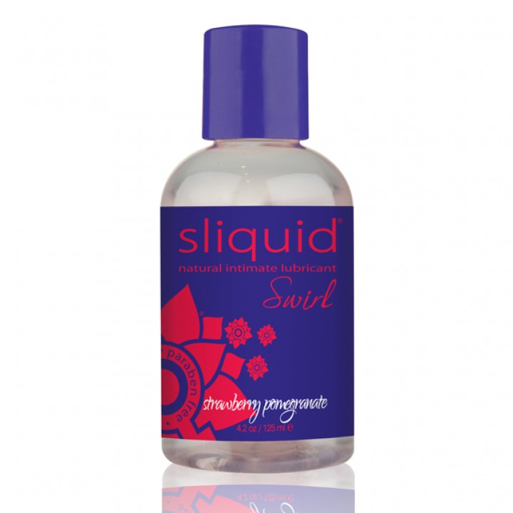 Sliquid - Naturals Swirl Lubricant Strawberry Pomegranate 125 ml - Sliquid