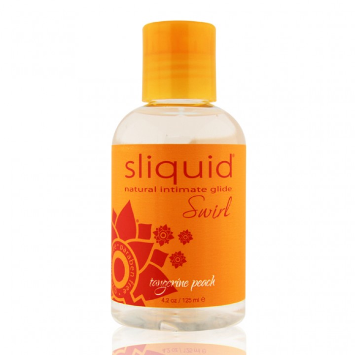 Sliquid - Naturals Swirl Lubricant Tangerine Peach 125 ml - Sliquid