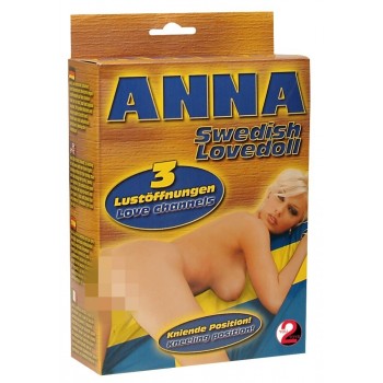 Inflatable love doll - anna swedish love doll