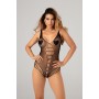 Stretch Fishnetbody Amorelie- black - One Size
