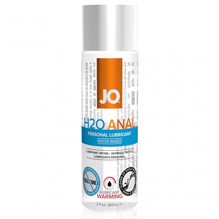 System JO - Anal H2O Lubricant Warming 60 ml - System JO