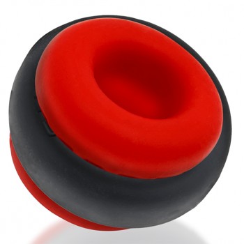 Oxballs - Ultracore Core Ballstretcher with Axis Ring Red Ice