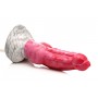 XR Brands - Resurrector Phoenix Squirting Silicone Dildo - Red/White