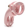 CB-X - The Curve Chastity Cage - Pink