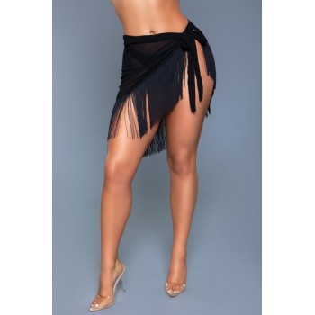 Vania Wrap Skirt - Black