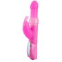 Pērļu vibrators Zaķis roza 26cm - Sweet Smile
