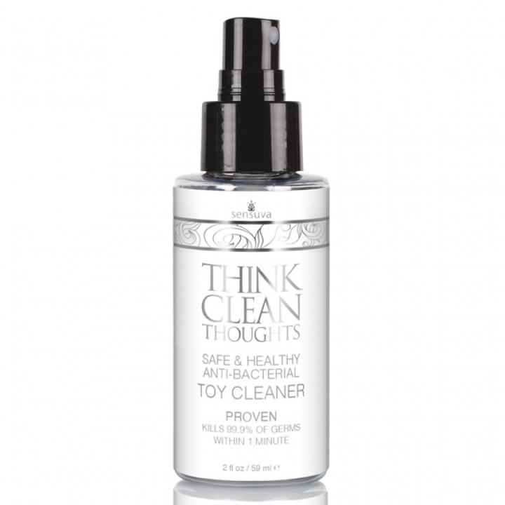 Sensuva - Think Clean Thoughts Anti Bacterial Toy Cleaner 59 ml - Sensuva