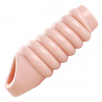 Really Ample Ribbed Penis Enhancer Sheath locekļa uzmava