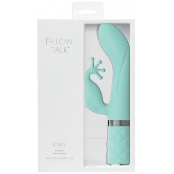 Vibrators ar klitoras stimulatoru Pillow Talk Kinky tirkīza