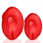 Oxballs - Glowhole-2 Hollow Buttplug with Led Insert Red Morph Large - Oxballs