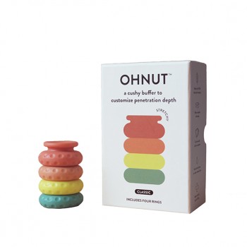Ohnut - Classic Soft Buffer Rings (Set van 4) Pride Rainbow