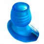 Oxballs - Glowhole-1 Hollow Buttplug with Led Insert Blue Morph Small - Oxballs