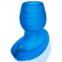 Oxballs - Glowhole-1 Hollow Buttplug with Led Insert Blue Morph Small - Oxballs