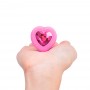 B-Vibe - Vibrating Heart Plug S/M Pink - b-Vibe