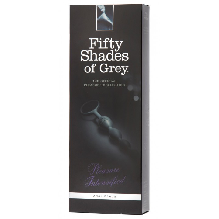 Anālās Bumbiņas 25,4cm pelēks Pleasure - Fifty Shades of Grey