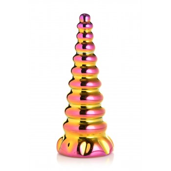 XR Brands - Twilight Rainbow Glass Dildo