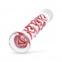 Gildo - Glass G-Spot/Prostate Dildo with Hearts No. 30 - Gildo