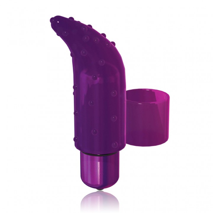 Frisky Finger PowerBullet Finger Vibrator Purple - PowerBullet