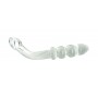 Hamsa Glass G-spot/P-spot Dildo - Prisms Erotic Glass