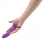 PowerBullet - Extra Touch Finger Dong Purple - PowerBullet