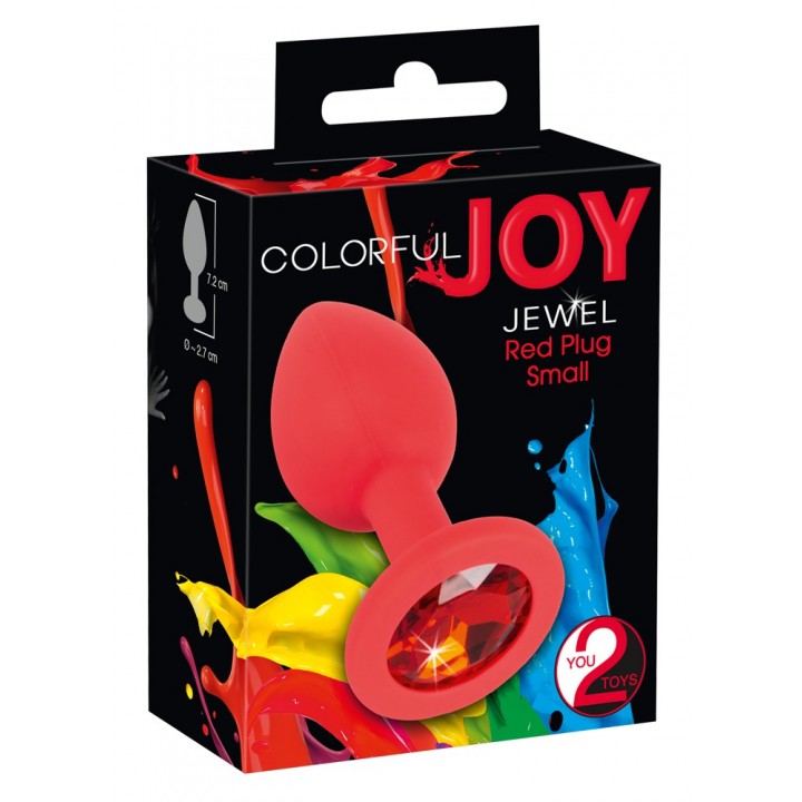 Colorful Joy Jewel Red Plug - Colorful Joy