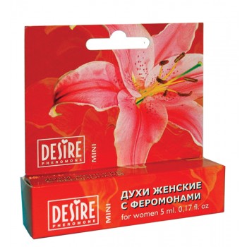Feromonai moterims Desire For Women Mini, 5 ml